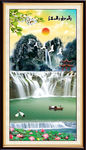 山水画 山水风景