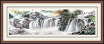 山水画 山水风景