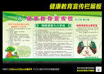 健康教育展板宣传栏公告栏