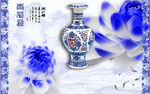 青花瓷装饰画