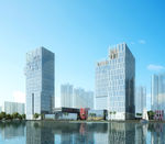 商业写字楼效果图