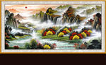 山水画 山水风景
