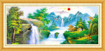 山水画 山水风景
