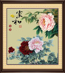 花开富贵装饰画