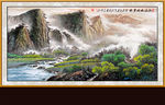 山水画 山水风景