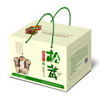 松茸包装展开分层