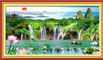 山水画 山水风景