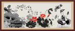 国画荷花