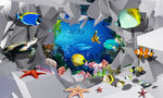 海洋3D立体画