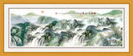 山水画 山水风景