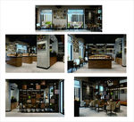 面包蛋糕甜品店模型