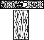 雕花隔断