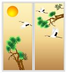 鹤移门