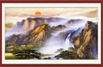 山水画 山水风景