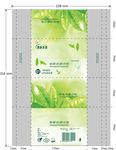 清新茶语抽取式面巾纸380张