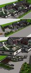 徽派建筑庭院草图大师SU模型