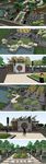 中式公园景观建筑草图大师模型