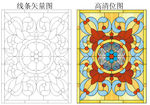 教堂玻璃 蒂凡尼 彩绘玻璃