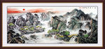 山水画 山水风景