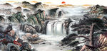 山水国画
