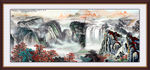 山水画 山水风景