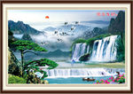 山水画 山水风景