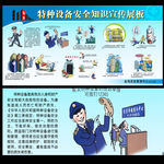 特种设备安全法漫画展板