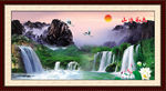 山水画 山水风景