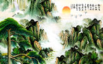 国画背景