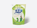 袋装洗衣液（平面图+效果图）