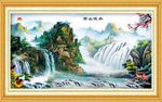 油画山水画