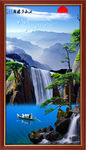山水画 山水风景