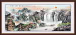 山水画 山水风景