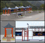 港湾式停车场(含贴图)