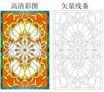教堂玻璃 蒂凡尼 彩绘玻璃