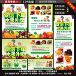 微信下单水果外卖宣传单海报