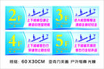 学校教学楼 楼层号