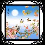鸟语花香图