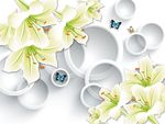 3D百合花