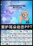 医疗保护耳朵听力健康通用PPT