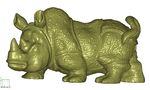 犀牛四轴圆雕三维3D立体雕刻