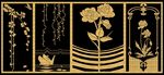镂空雕花