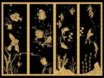镂空雕花