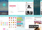 社交APP UI界面设计