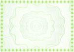 靓丽清新 环保证书纹