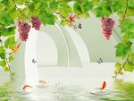 3d立体空间背景墙