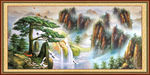 油画山水