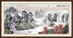 水墨山水画