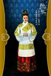 古装少女插画分层图