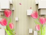 3D百合花